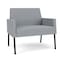 Lesro Mystic Lounge Reception Bariatric Chair, Black, RS Fog Upholstery ML1401 - alternate 1